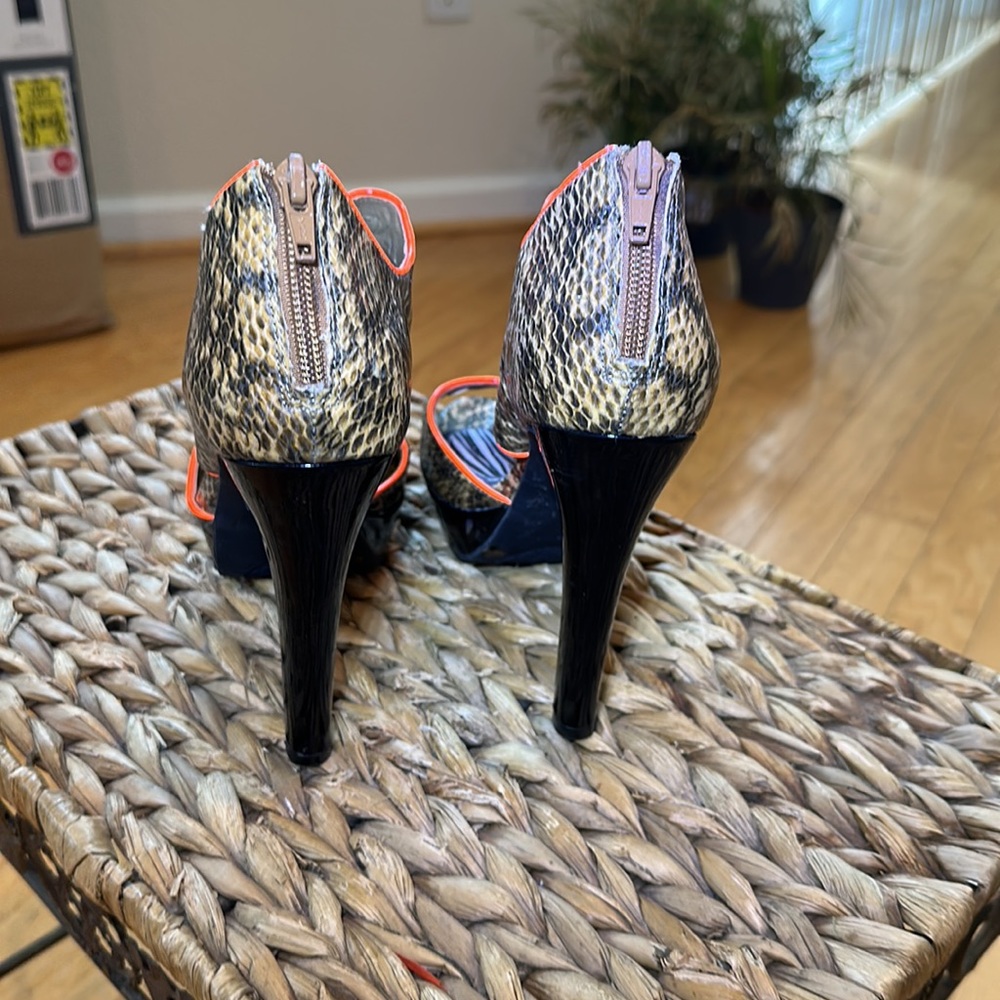 Bcbg(Eneration) Snakeskin High Heels View 3